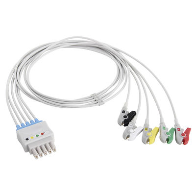 GE Datex Ohmeda 545316 545318 2.0 5 كابل مراقبة المريض ECG EKG