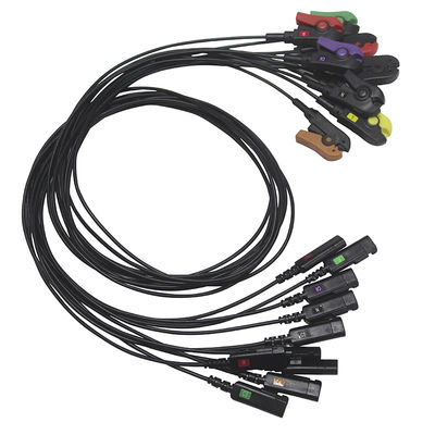 CONMED IVY P-hilips Leadwires ECG الشفافة الإشعاعية