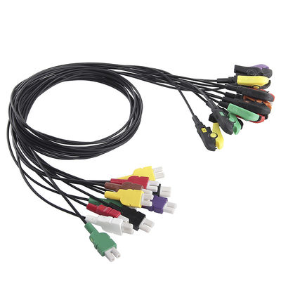 GE-Marquette Radiatransparent ECG 10 أسلاك الرصاص