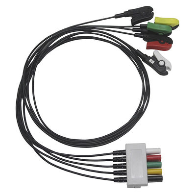 Mindray Radiao Translucent Wire 5 سلك أشعة X-Ray من النوع D من النوع ECG وكابل شفاف للإشعاع وأسلاك توصيل