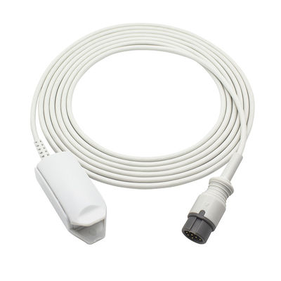 Mindray T5 / T8 0010-20-42712 572A SpO2 الاستشعار Oxi-max Tech 8 دبوس الكبار إصبع كليب المحمولة Spo2 التحقيق