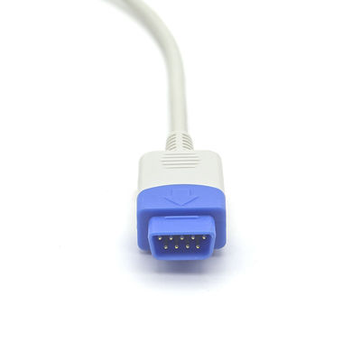 GE Datex Ohmeda OxyTip TruSignal Tech TS-F-D SpO2 مستشعر 9Pin للكبار مشبك إصبع SpO2 مسبار I4 مع وحدات E-Series