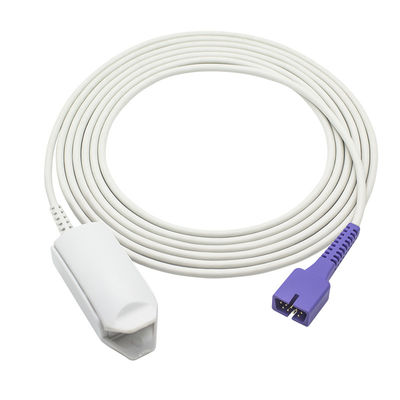N-ellcor DS-100A SpO2 الاستشعار Oxi-max Tech 9Pin الكبار إصبع كليب SpO2 التحقيق