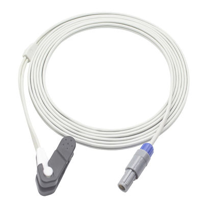 Biocare BM-9000 Spo2 مستشعر 6 دبوس 40 درجة مشبك للأذن مشبك Veternar SpO2 مسبار