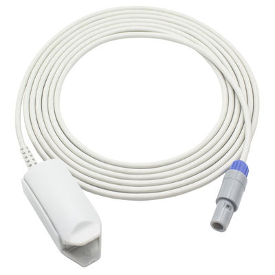 مستشعر SpO2 قابل لإعادة الاستخدام من Adecon MCF-21L DK-8000D DK-8000L 6Pin مشبك إصبع للكبار SpO2 مسبار