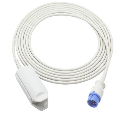 مستشعر SpO2 القابل لإعادة الاستخدام من Biolight A Series Digital Tech A3 A5 V6 M9000 9Pin مشبك إصبع للكبار SpO2 مسبار