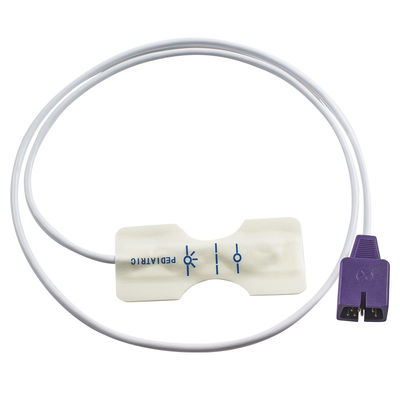 N-ellcor DB9 7pin I20 مستشعر SpO2 القابل للتصرف N-3000 PB-3940 مسبار رغوة بيضاء للرضع يمكن التخلص منه SpO2