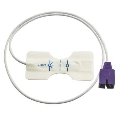 N-ellcor DB9 7pin I20 مستشعر SpO2 القابل للتصرف N-3000 PB-3940 مسبار رغوة بيضاء للرضع يمكن التخلص منه SpO2