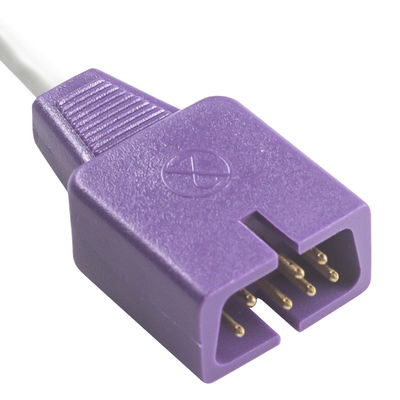 N-ellcor المتاح Spo2 الاستشعار DB9 7pin N25 N200 NPB 4000 الكبار حديثي الولادة الجلد تمتد النسيج المتاح SpO2 التحقيق
