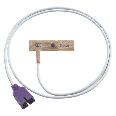 N-ellcor Oxi-max DB9 9pin MAX-A جهاز استشعار SpO2 لمرة واحدة PM100N NPB-4000 نسيج بالغ غير منسوج