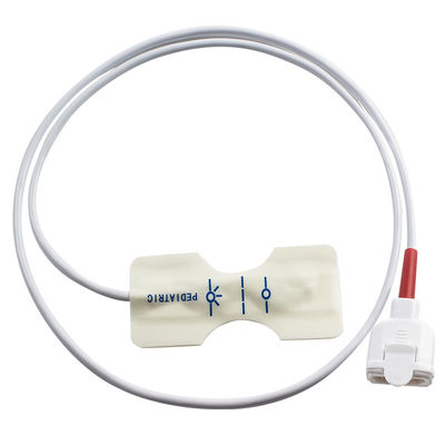 لمستشعر SpO2 المستخدم لمرة واحدة من سلسلة M-asi-mo Red 11pin - White Foam