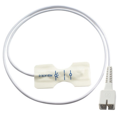 جهاز استشعار SpO2 للأطفال ذو التقنية الرقمية ذو الرغوة البيضاء لـ ECG 1200G PM50 PM60D