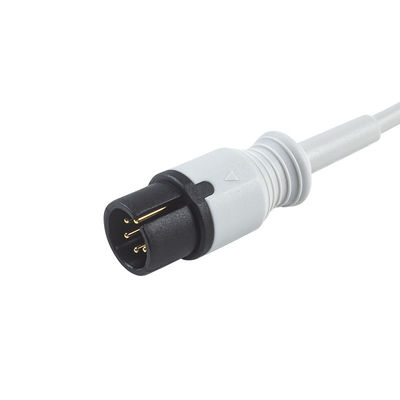 Mindray 0012-00-1255-01 TPU ECG Trunck كبل AAMI 6Pin ECG