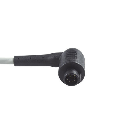 كوربولس 3 كبل ECG وأسلاك ليدواير 4 أطراف الرصاص IEC Clip 11pin Connector ECG Cable