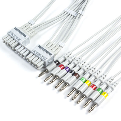 مورتارا ECG Leadwires 9293-041-50 ، 9293-046-60 IEC 4.0 Banana EKG Leadwires