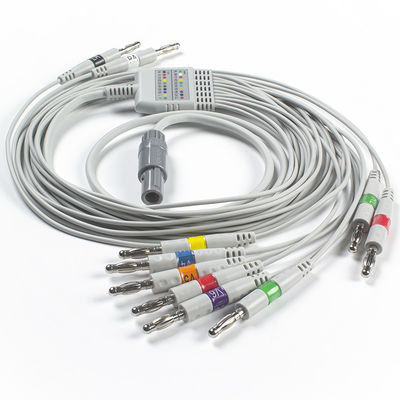 ويلش ألين RE-PC-AHA-BAN SE-PRO-600 EKG Cable and Leadwires 14 Pin IEC Banana 4.0