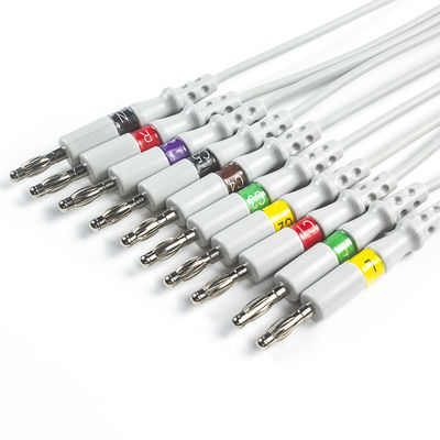 ويلش ألين RE-PC-AHA-BAN SE-PRO-600 EKG Cable and Leadwires 14 Pin IEC Banana 4.0