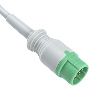 Mennen ECG Cable و Leadwires 5 Lead IEC Clip 12Pin Connector ECG Cable