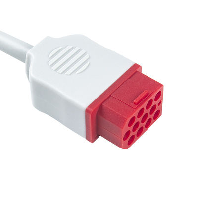 Bionet موديل جديد BM3 BM5 ECG كابلات وأسلاك الرصاص المفاجئة كابل ECG 3 الرصاص IEC 12 دبوس موصل