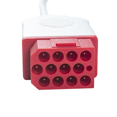 Bionet جديد BM3 BM5 BM7 5 كابلات ECG الرصاص وأسلاك الرصاص المفاجئة ECG كابل IEC 12 دبوس