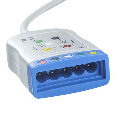 Datascope/Maquet/Getinge 12 قطب ECG كابل الجذع إلى ECG 5 كابل الرصاص IEC AHA سلك الرصاص واحد ECG