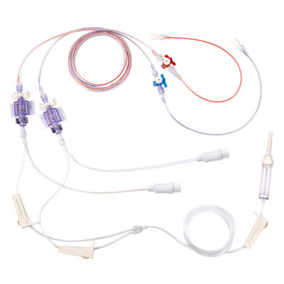 Mindray IBP Transducer مزدوج نوع مزدوج يمكن التخلص منها محول ضغط الدم لكابل محول IBP