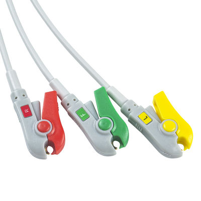 فوكودا DS-8100 ECG Leadwires 3 كابل قيادة IEC Clip كشف المريض
