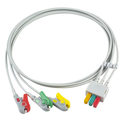 فوكودا DS-8100 ECG Leadwires 3 كابل قيادة IEC Clip كشف المريض