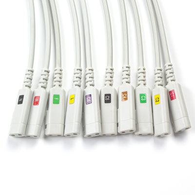 CONMED D Series ECG سلك الرصاص Twin Pin DL10 DL36-10 10 رابط الموز الرصاص