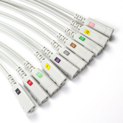 CONMED D Series ECG سلك الرصاص Twin Pin DL10 DL36-10 10 رابط الموز الرصاص
