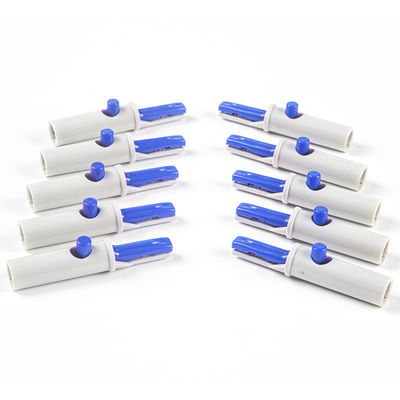 AD125 ECG Parts Needle Adapters 3.0mm Nylon EKG التمساح كليب