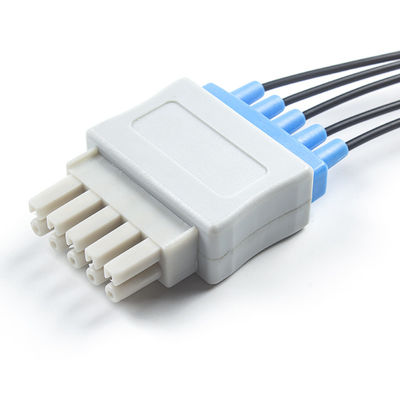 Datex MRI Radiao Translucent Cable 5 سلك الرصاص X-Ray ECG