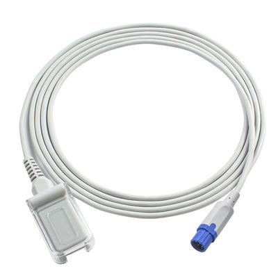 دراجر سيمنز SpO2 الاستشعار مسبار 7Pin إلى DB9 SpO2 تمديد كابل 2.4M TPU
