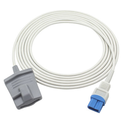 مستشعر SpO2 القابل لإعادة الاستخدام من Spacelabs 10Pin 90367 90369 جهاز استشعار SpO2 بمشبك إصبع للبالغين