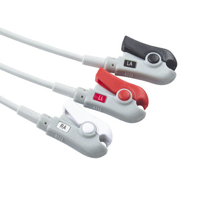 لأرتيما S&W متوافقة مباشرة الاتصال كابل ECG والأسلاك الرؤية 3Lead AHA Grabber