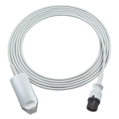 Anke 6Pin مستشعر SpO2 قابل لإعادة الاستخدام ASC-553 ACS-553A AAMI 6Pin Connector Adult Soft tip SpO2 Probe