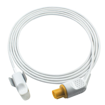 GE Hellige متوافق مع الاتصال المباشر مستشعر SpO2 قابل لإعادة الاستخدام 7 دبوس الكبار SMK SMC SMU SMS SMV SpO2 Probe