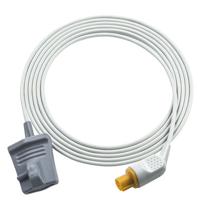 GE Hellige متوافق مع الاتصال المباشر مستشعر SpO2 قابل لإعادة الاستخدام 7 دبوس الكبار SMK SMC SMU SMS SMV SpO2 Probe