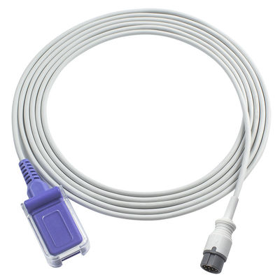 كابل أجهزة الاستشعار Mindray SpO2 كابل Ne-llcor O-ximax كابل 8pin 2.4M