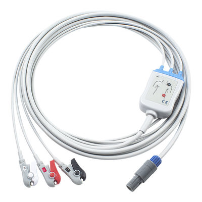 لسييمنز متوافقة كابلات ECG والأسلاك الرصاصية 7396448 3 الرصاصة Aha Grabber