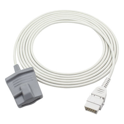 هانتلي قابل لإعادة الاستخدام جهاز استشعار Spo2 9 Pin Smartsigns Mp1 Mp1r Acc-Vsm-171 1m Short