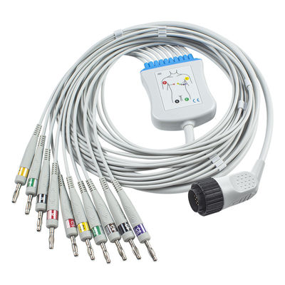 كابل Kenz EKG PC-104 63050074 63050075 16pin IEC 4.0 Banana Connector