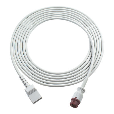 Mindray Datascope متوافق مع IBP Adapter كابل 12 دبوس إلى يوتا Connector BeneView T1 T7 iMEC 10 15