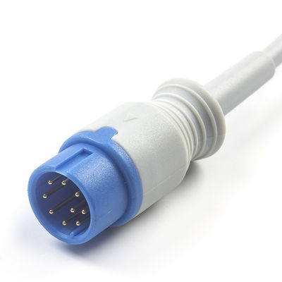 مسبار بيولايت Q3 Spo2 متوافق 9Pin Biolight Q5 Spo2 Probe 3.00M لسلسلة A Q S