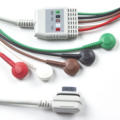 كابل ECG 5Lead Holter GE Seer ECG 2008594-001 كابل متوافق مع GE SEER LIGHTR