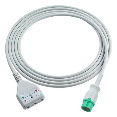 كوبيل القلب الكومن ECG DDstyle 3 lead Leadwires كابيل 1.30M
