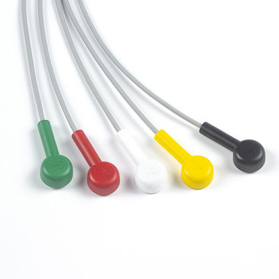 متوافق مع GE SEER 1000 مجموعة Leadwire 2104816-001 GE Seer 5 Lead IEC Snap 2067634-019 (طلب 1pcs الحصول على 1pcs كيس مجاني)