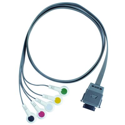 TPU Edan 5الرصاص ECG هولتر كابل IEC قصيرة العمر 24 شهرا للأداة الطبية الحيوية