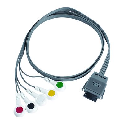 TPU Edan 5الرصاص ECG هولتر كابل IEC قصيرة العمر 24 شهرا للأداة الطبية الحيوية