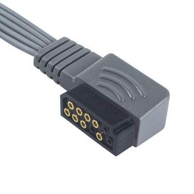 متوافق مع PH ECG Telemetry Leadwire - M4725A ECG Holter Cable 350-0173-03 لـ Zymed DigiTrak-Plus